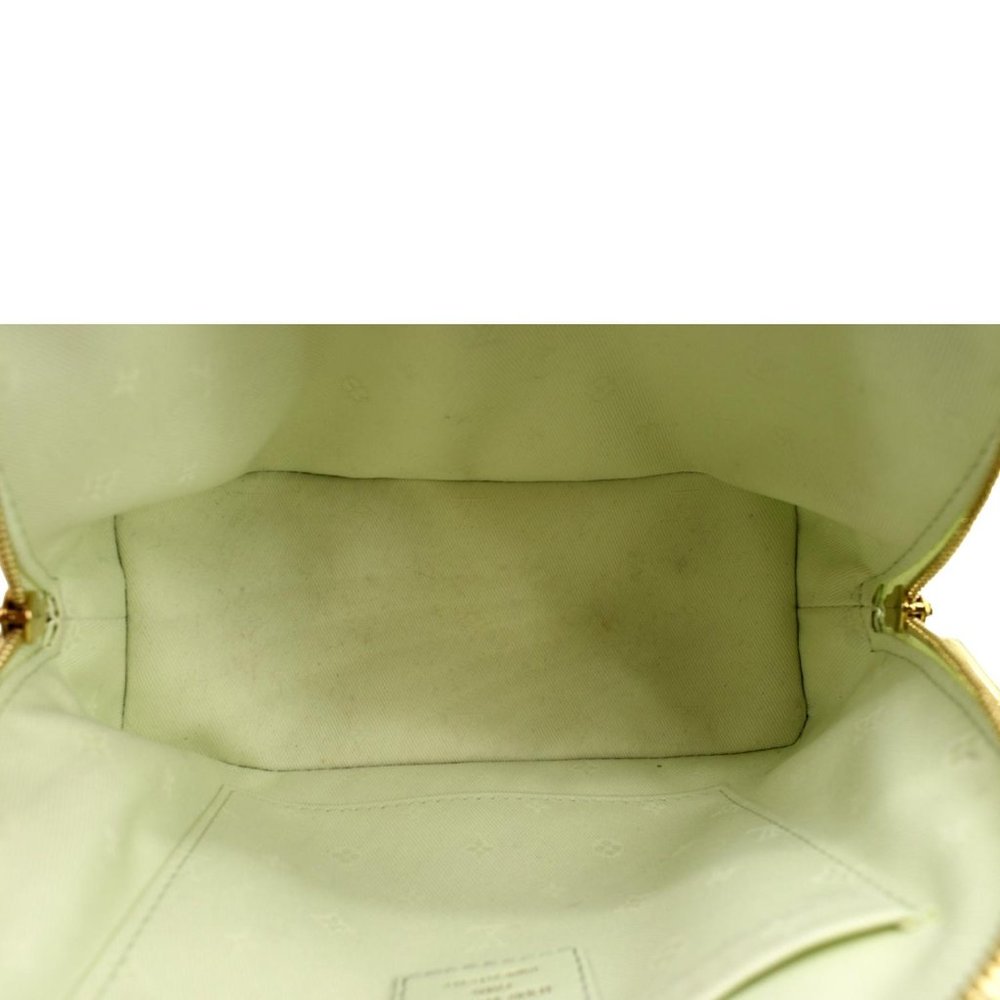 LOUIS VUITTON  Alma BB Bubblegram Quilted Leather Satchel Crossbody Bag Green - Picture 10 of 11